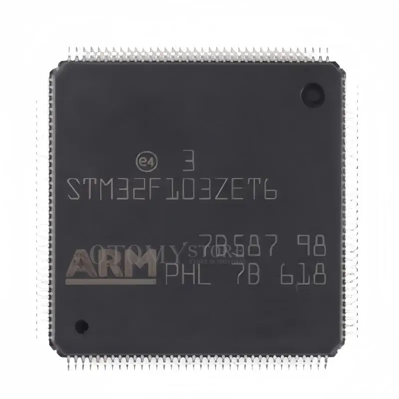 100 % NEU STM32F103ZCT6 STM32F103ZET6 STM32F103Z STM32F103 32-Bit-Mikrocontroller-MCU-Chip LQFP144 Chipsatz