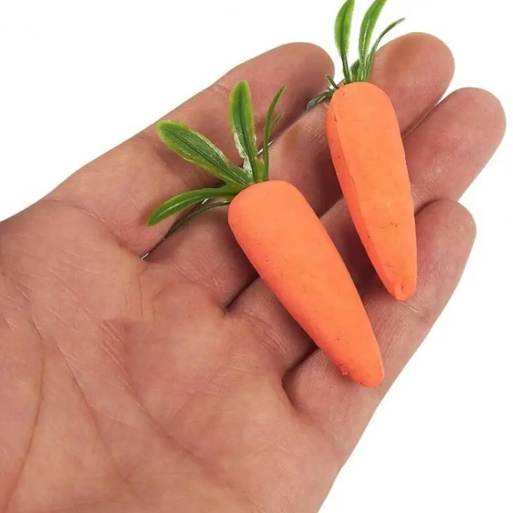 Realistic Carrot Decor Realistic Mini Artificial Carrot Decorations for Easter Home Photography Props Party Ornaments Vibrant