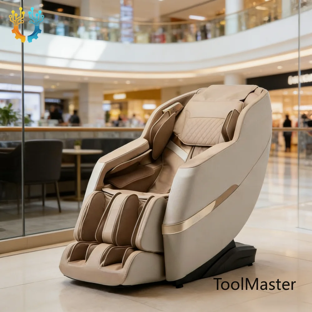 

【2026】Customizable Color Champagne Gold Smart Massage Chair Zero Gravity Full-Body Multi-Function Recliner