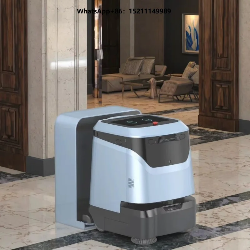Cleaning Robot with Large Dustbin