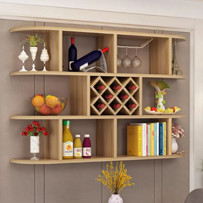 Storage Woman Wine Rack Minimalist Cabinet Living Room Wall Wine Rack Living Room Modern Estante Para Vino Bar Furniture