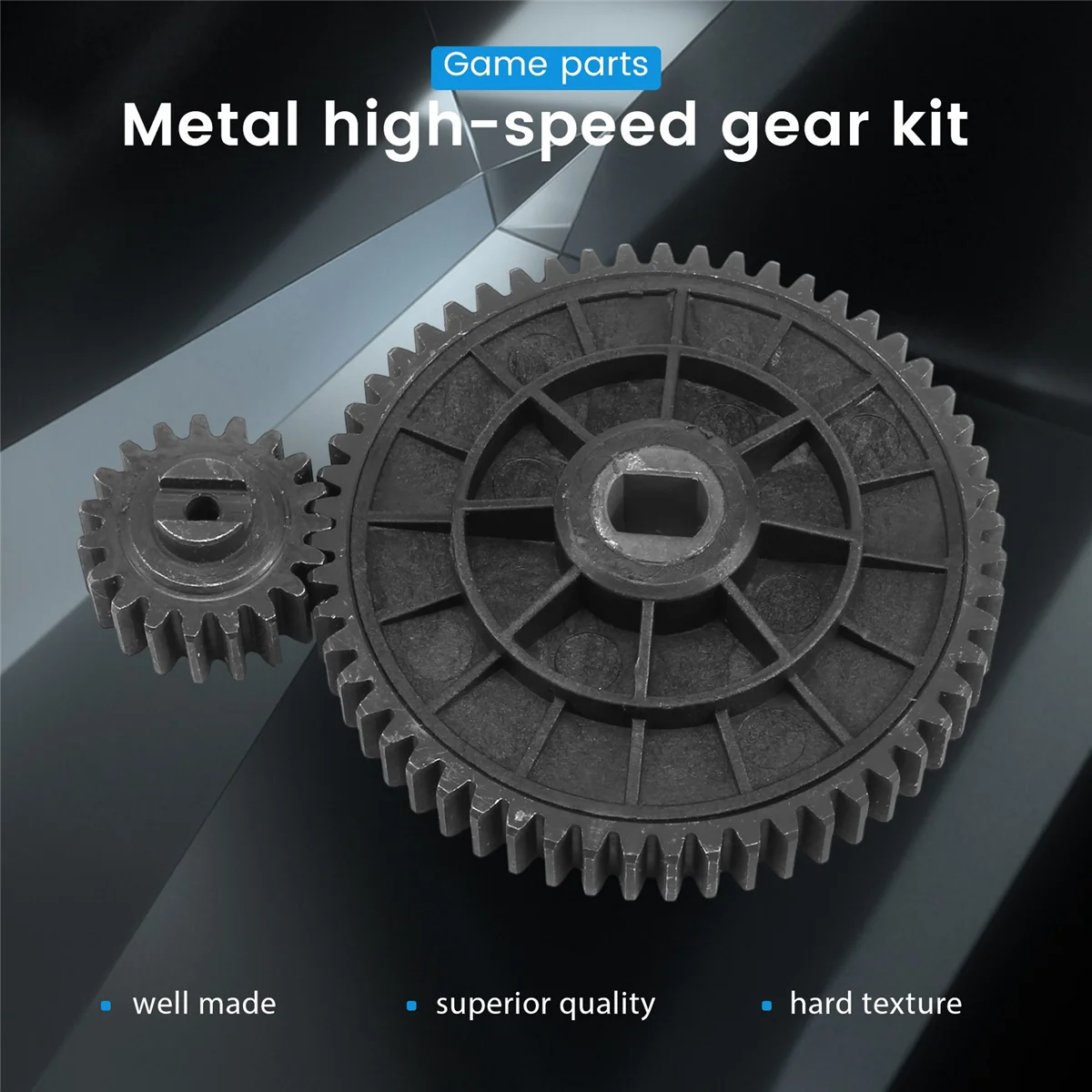 オフロード車用高トルクメタルギアキット,ゲーム部品,spur,55t,19t,1/5 hpi,rofun,baha,Rovan,km,baja,5b,5tに適合5sc