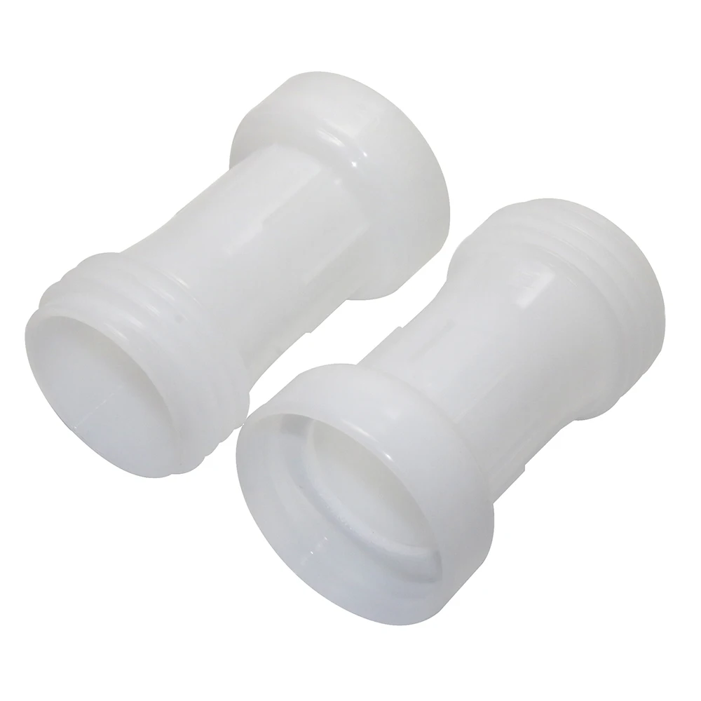 2 Pcs S60*2 Car wash accessories IBC water tank adapter plastic extension pipe internal and external threads 57mm DN50 2 ''