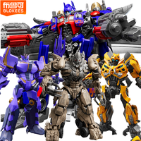 Blokees Transformers Optimus Prime Skyfire The Fallen Primus Megatronus Prime Megatron Bumblebee Action Figure IDW JET WING Toys