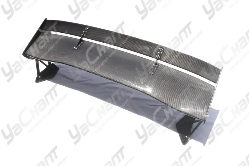 Carbon Fiber 1400mm Rear Trunk Spoiler Fit For 2001-2007 Lancer Evolution 7-9 VOL VTX Type5V Style GT Wing