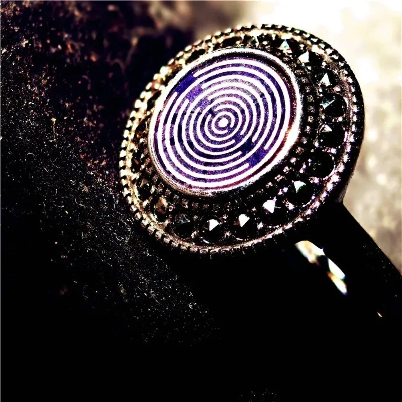 MWO Ring Polarized Resonance Finger Ring Yoga Meditation Practice Rings Matrix Energy Enhancement Spiritual Assisted Rings