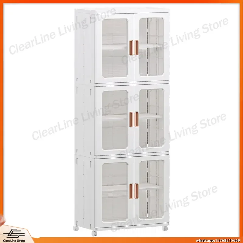 

White Metal Locker Cabinet with Door for Office Lab Storage Multi-Tier Bookcase Display Cabinet Industrial Storage Box