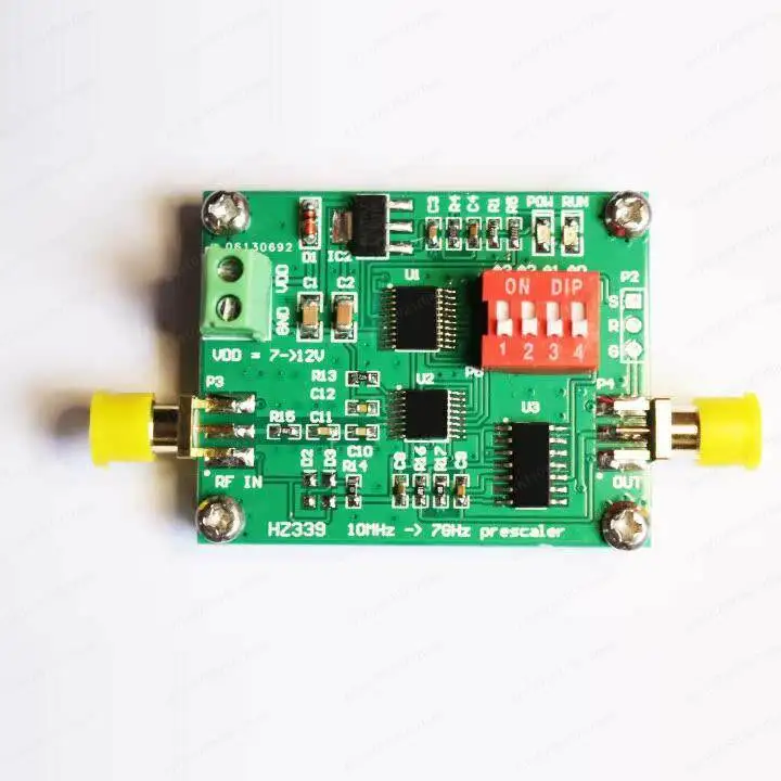 New 10MHz~ 7GHz RF signal divider, code pulling switch, integer frequency division N frequency division
