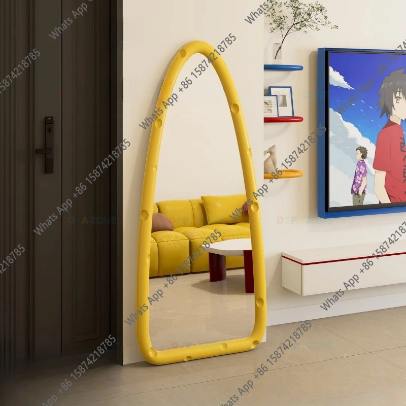 Cheese mirror cute special-shaped full body dressing bedroom living room home floor mirror