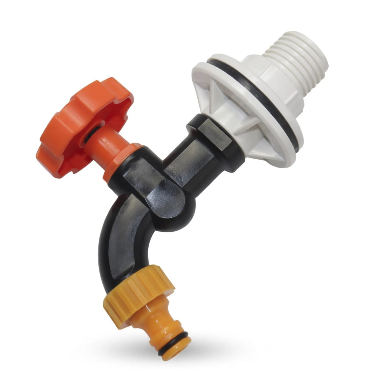 3Pcs Kit High pressure car wash water gun faucet water pipe joint nipple flange 1/2 '' imperial thread