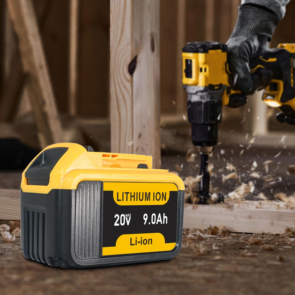 Akumulator litowy do narzędzi Dewalt 20V 6-10Ah DE9074 DC9071 DE9037 DE9071 DE9075 DW9071 DW9074 DC727 DW9072