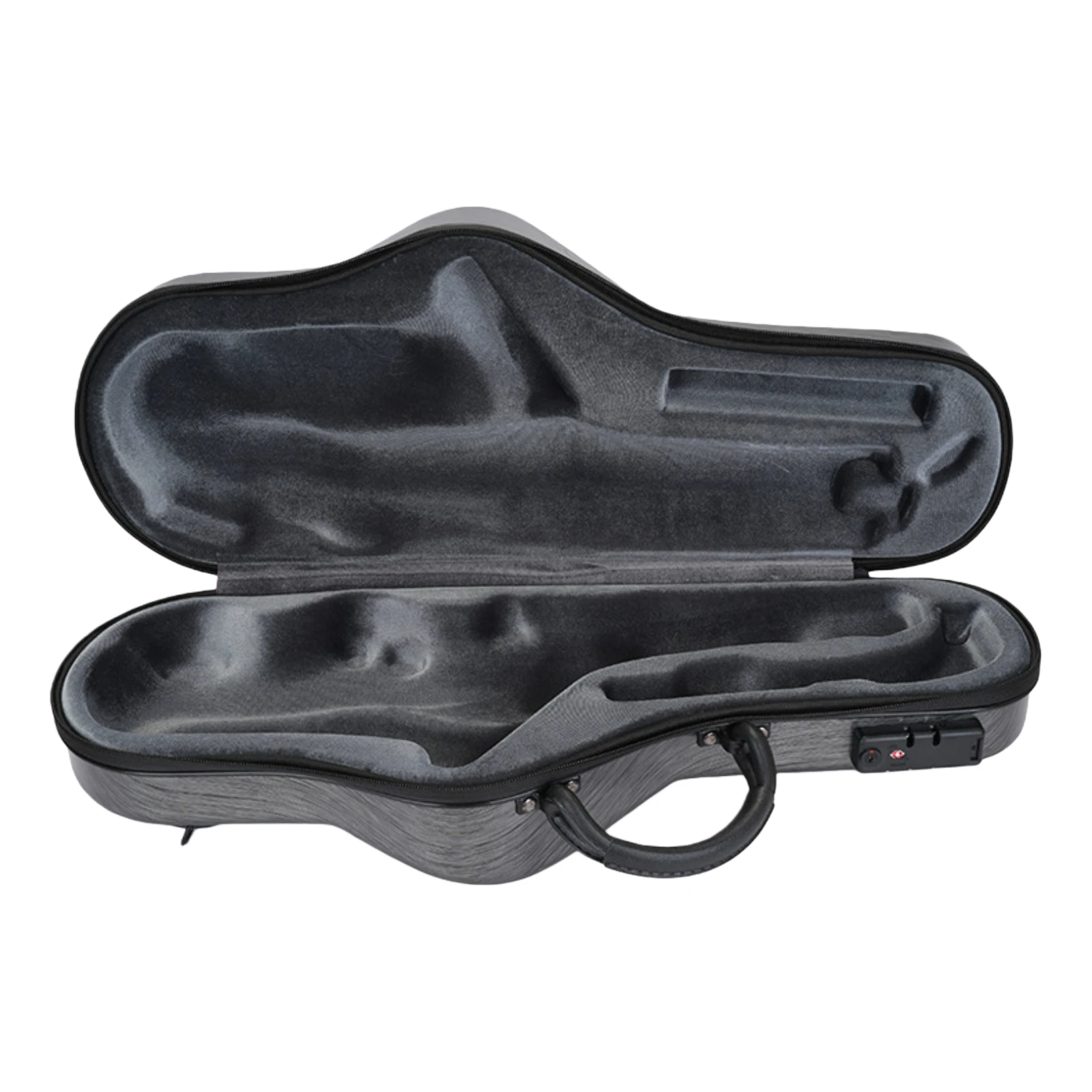 Alto Sax Case with Padded Shoulder Strap&large Storage Durable,lightweight Protection with Compartments for All Your Accessories