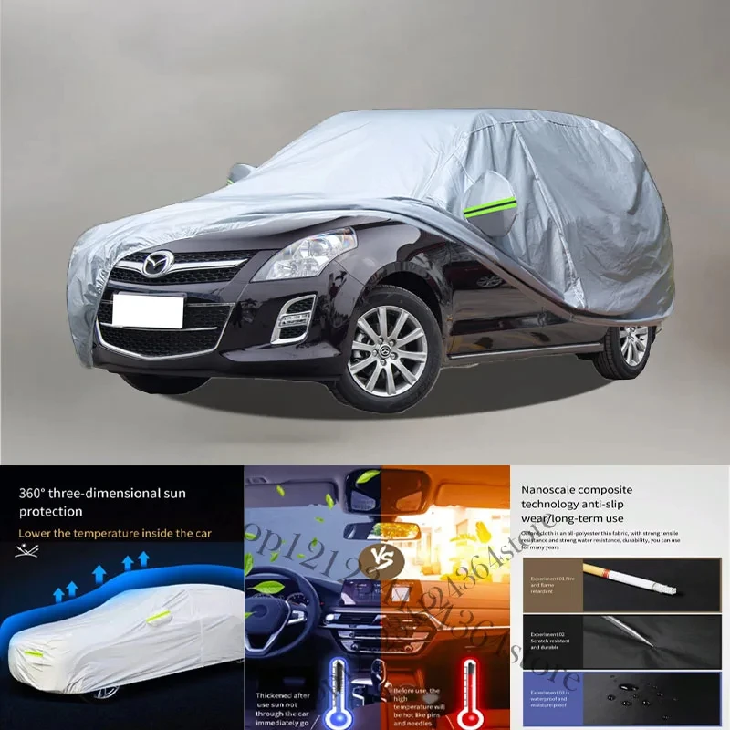 

For Mazda-CX-8- Auto Anti snow Anti dust Anti-uv Anti peeling paint And Anti Rainwater 210t car cover Car cover protection