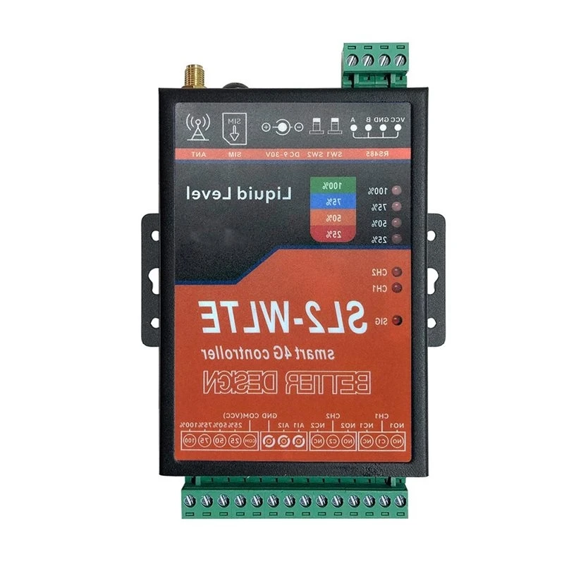 M07K-Water Level Controller 4G Network, APP, Computer Remote Control, Dual Outputs, Alarm, Anti-Dry Burning, Timer