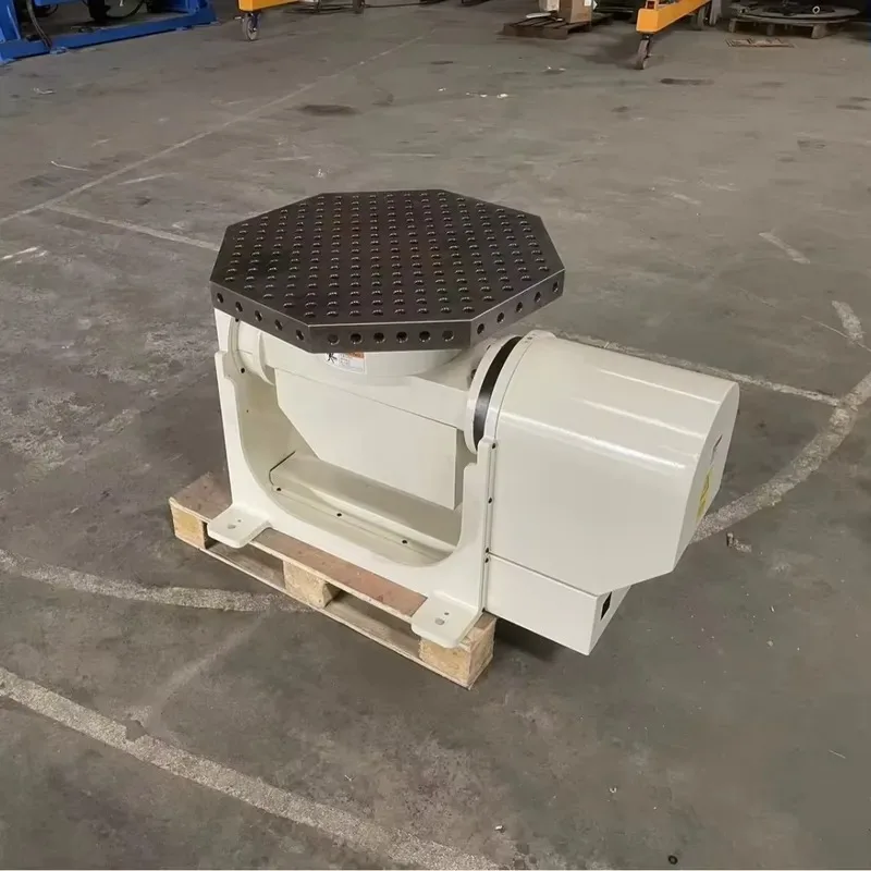 Double Axis P Type High Precision Heavy Duty Rotary Automatic Welding Positioner 220V 150kg Double Support