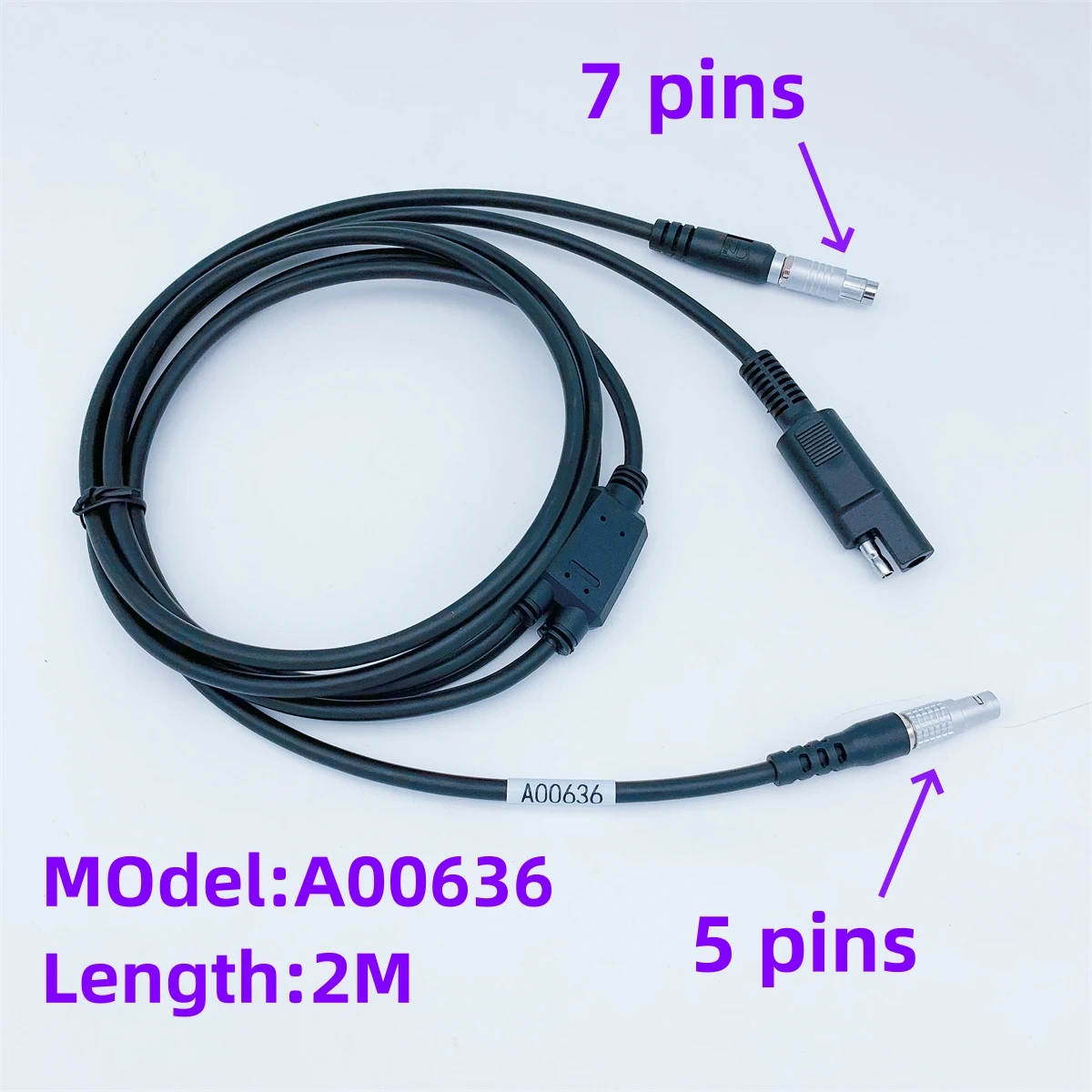 

Brand new A00636 cable A01284 connects GPS Hiper with PDL LPB, connects GPS/Ashteck/Javad with Pacific Crest