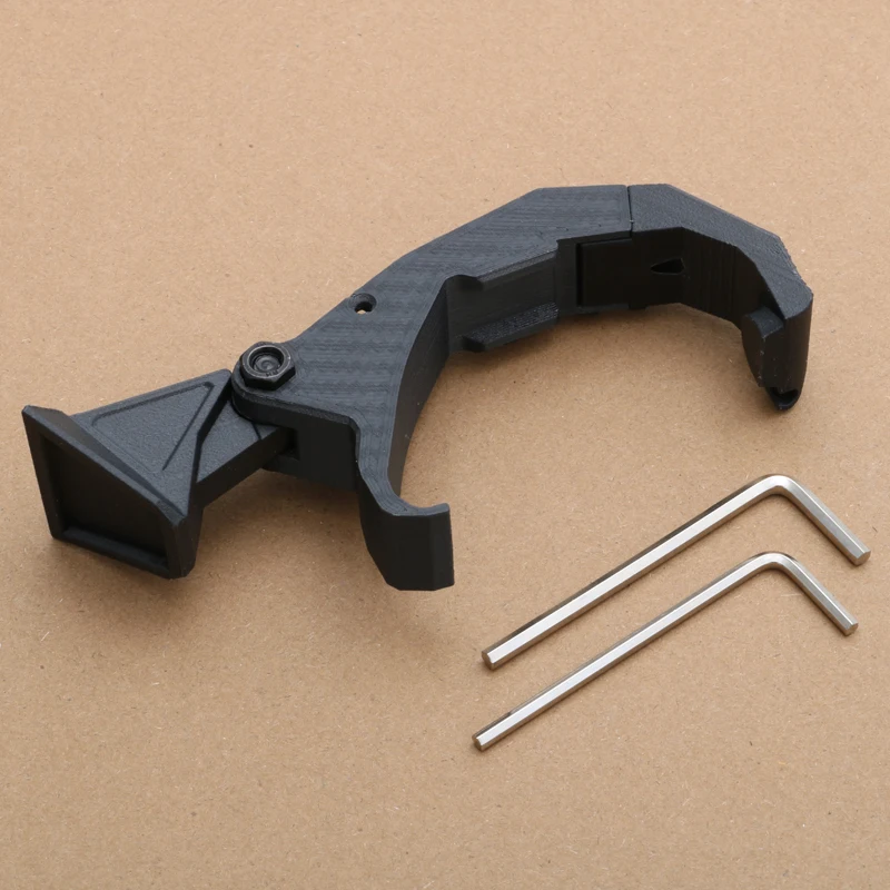 1PCS FPV Drone Headset Connector for DJI Goggles 2 Dump Truck Mount Tactical Helmet Adapter Foldable Bracket with Lanyard Holes