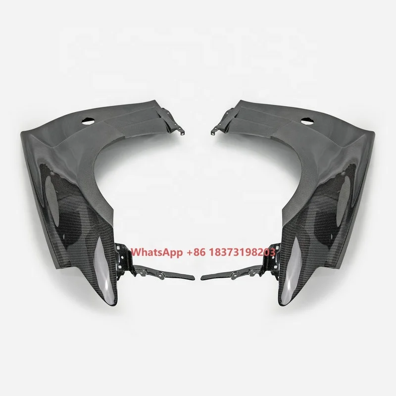 

Подходит для Nissan 09 и далее Z34 370Z DLF стиль переднее крыло из углеродного волокна (без верхнего вентиляционного отверстия)