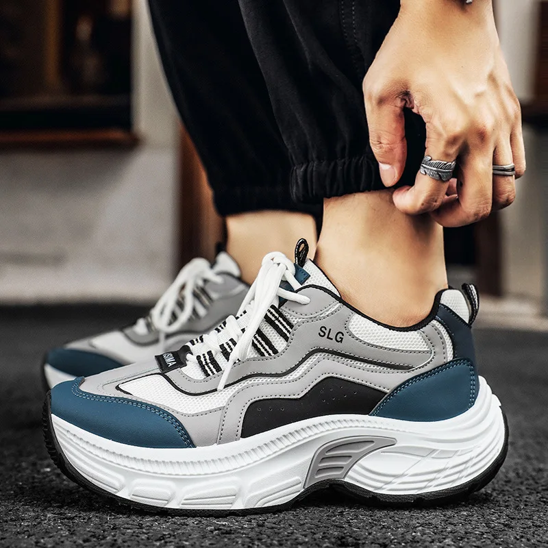 Chaussures de sport décontractées légères et confortables pour hommes, chaussures de photographie de rue, chaussures de course pour jeunes, classiques et à la mode, tendance et nouvelles