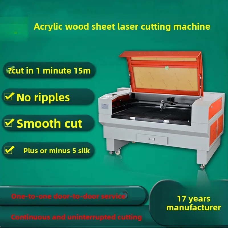 

Small Plate Engraving 1390 Double Head Acrylic Laser Cutting Machine Acrylic Laser Cutting Machine PVC