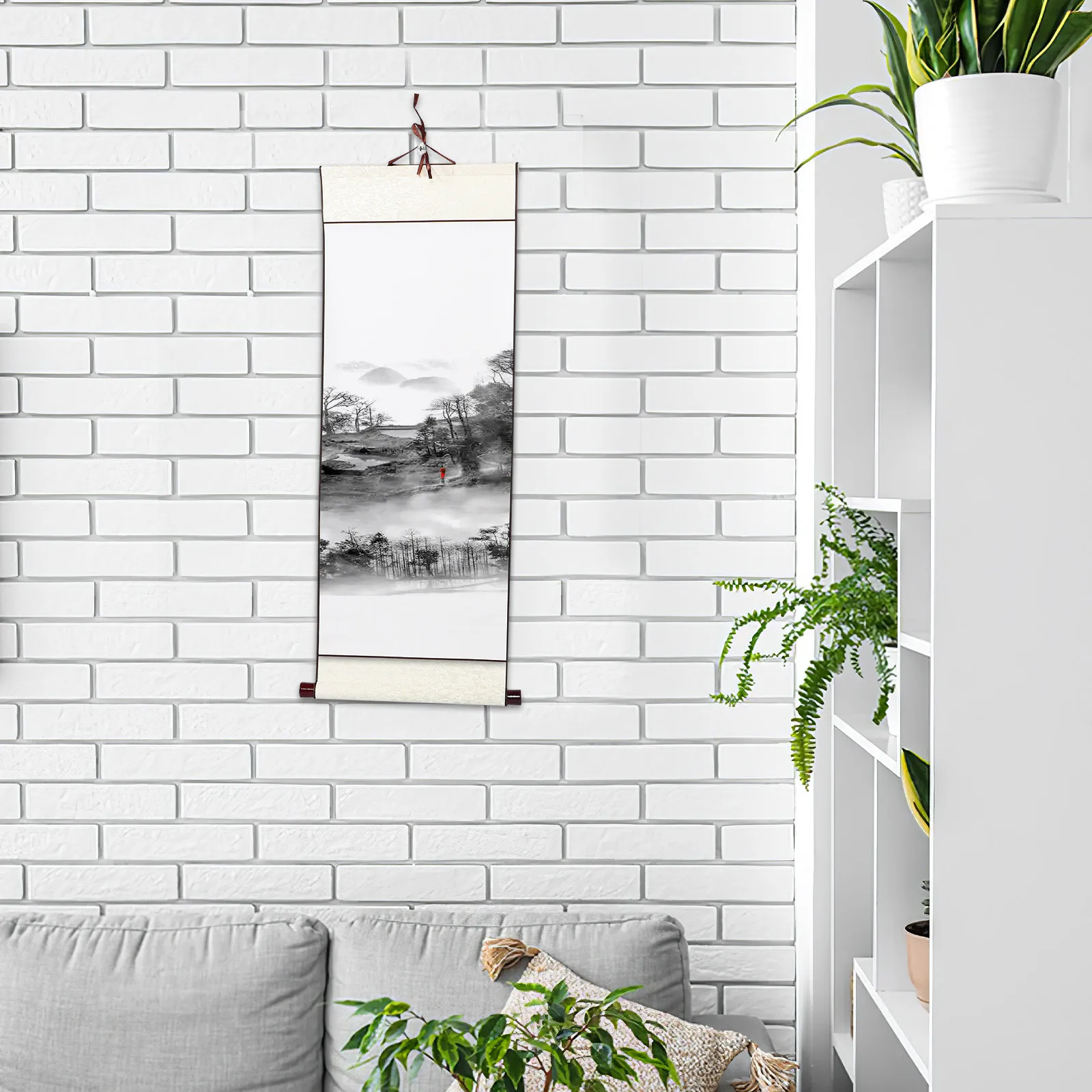 

2 шт. китайских каллиграфических свитков из бумаги сюань для рисования и письма, для начинающих и профессионалов, для практики, настенные, пустые