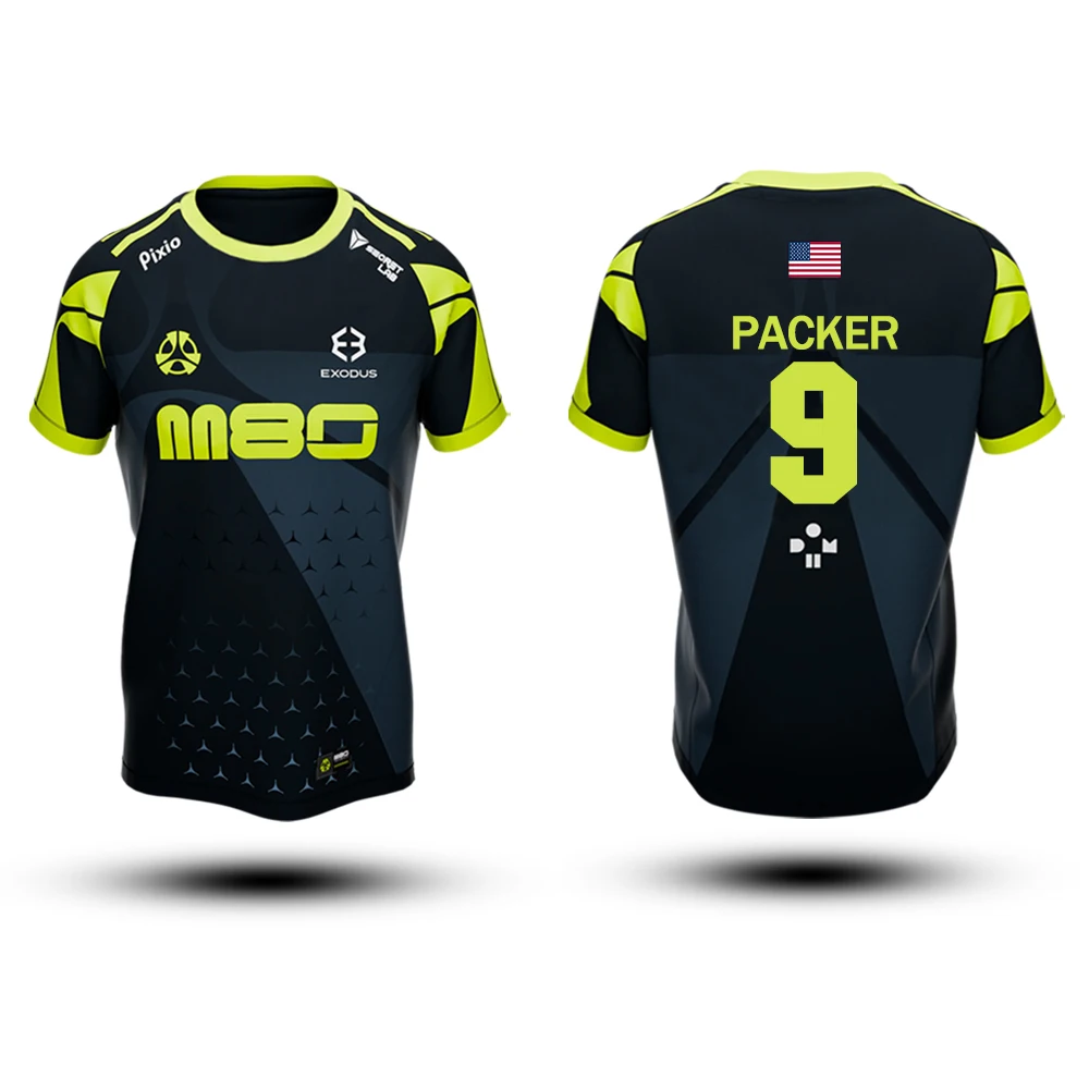 New 2025 Esports Uniform M80 Customizable Jersey Sports Breathable Rainbow Six Game Jersey Fan Gift Unisex T-Shirt Oversized - Image 5