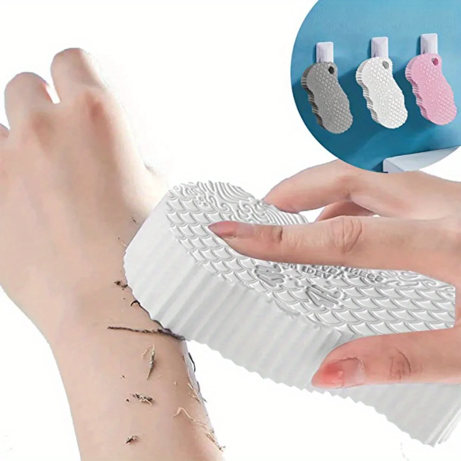 

Super Soft Exfoliating Bath Sponge Reusable Exfoliator Dead Skin Remover For Body Soft Bath Sponge Gentle Soothing Body Sponge N