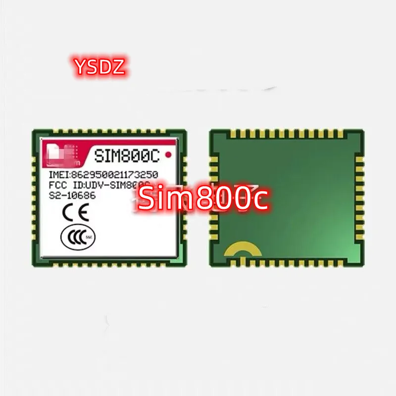 5pcs~10pcs/LOT New original Sim800c four band GSM / GPRS module wireless transceiver chip