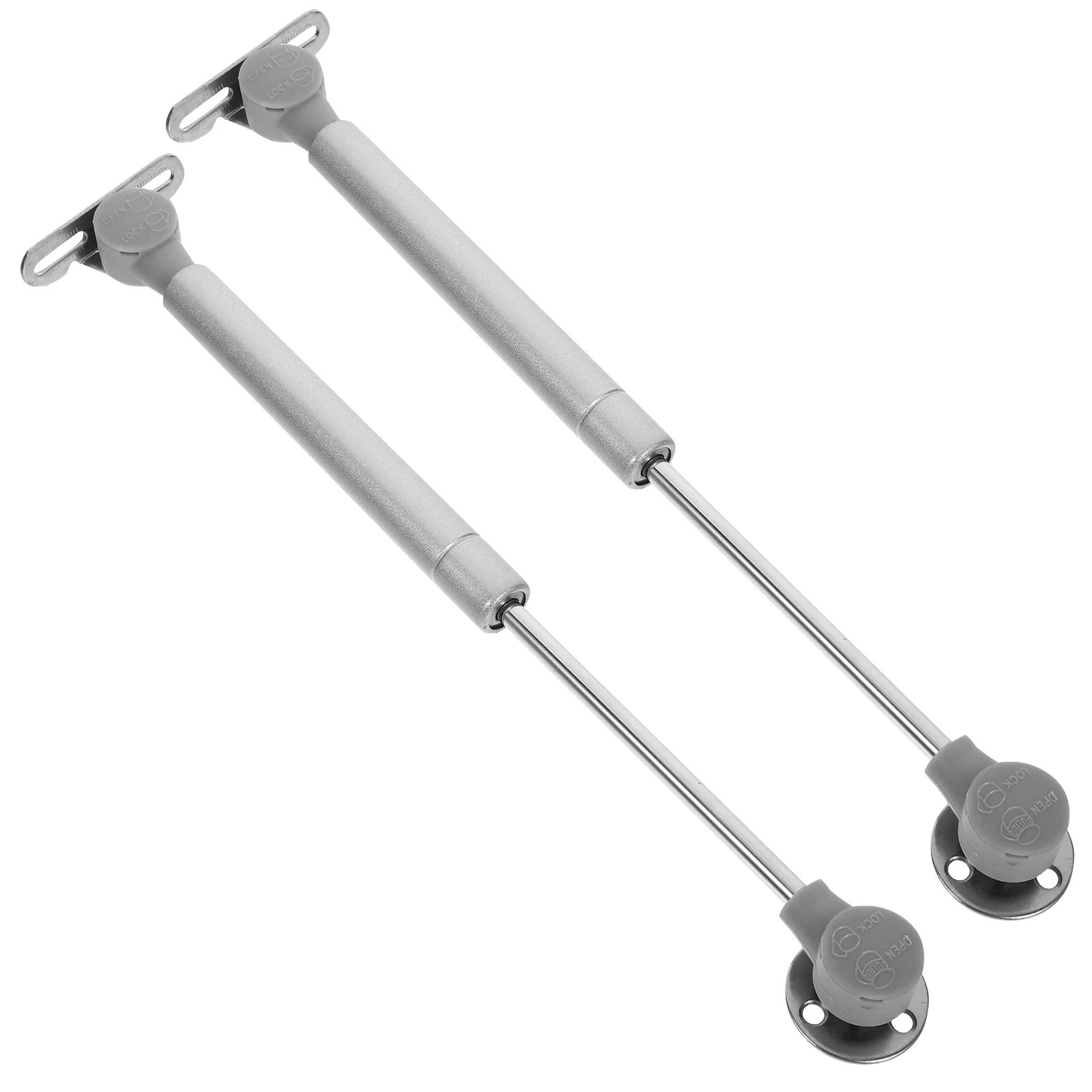 

2 Pcs Hydraulic Pressure Support Gas Pneumatic Rod Furniture Hinges Closure Cover Telescopic Retractable Buffering Silent