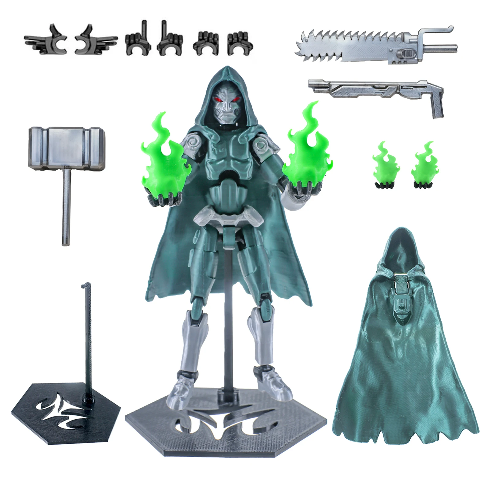 New Style Figure Set Robot 3D Printed Movable Figure Dummy 13 Action Figure Titan Figurines Home Decoration Desk Ornaments