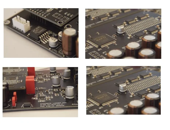 Placa decodificadora balanceada diferencial de passo resistivo complementar HIFI R-2R XY-SLR