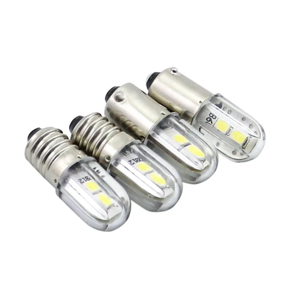 led T4W BA9S And E10 Led 220v Indicator Bulbs for Automotive Lighting 6.3V 12V 24V 48V 60V 110V - view 6