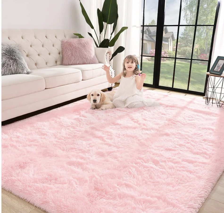 

120*170cm Soft carpet floor area rug slip-resistant kids rug for living room