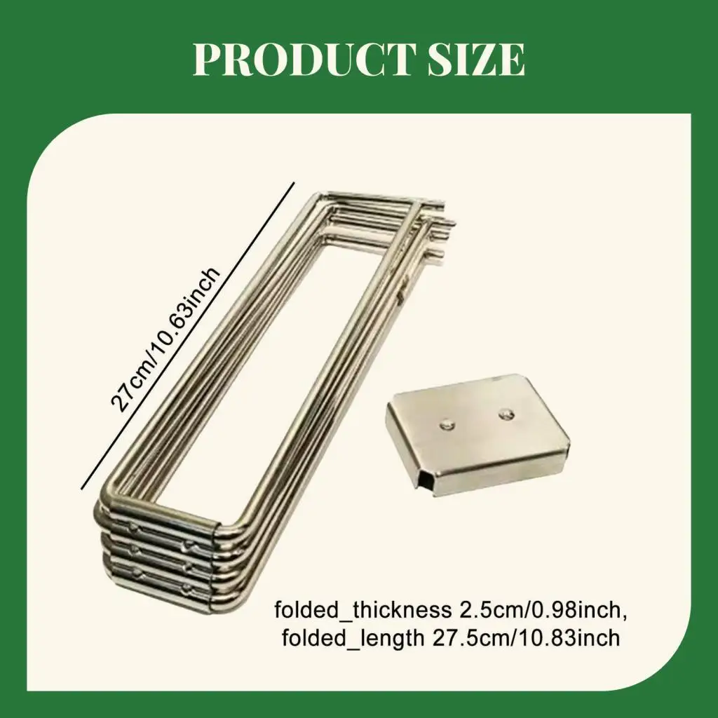 حامل تبريد قابل للطي، حامل صندوق تخزين عالمي مدمج متعدد الوظائف للتخييم والنزهات المنزلية