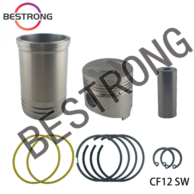 

Overhaul Piston and Cylinder Liner Kit For CHANGF A CF12 CFZ12 CF13 CF15 CF16 CFZ15 CFZ16 Diesel Engine Spare Parts