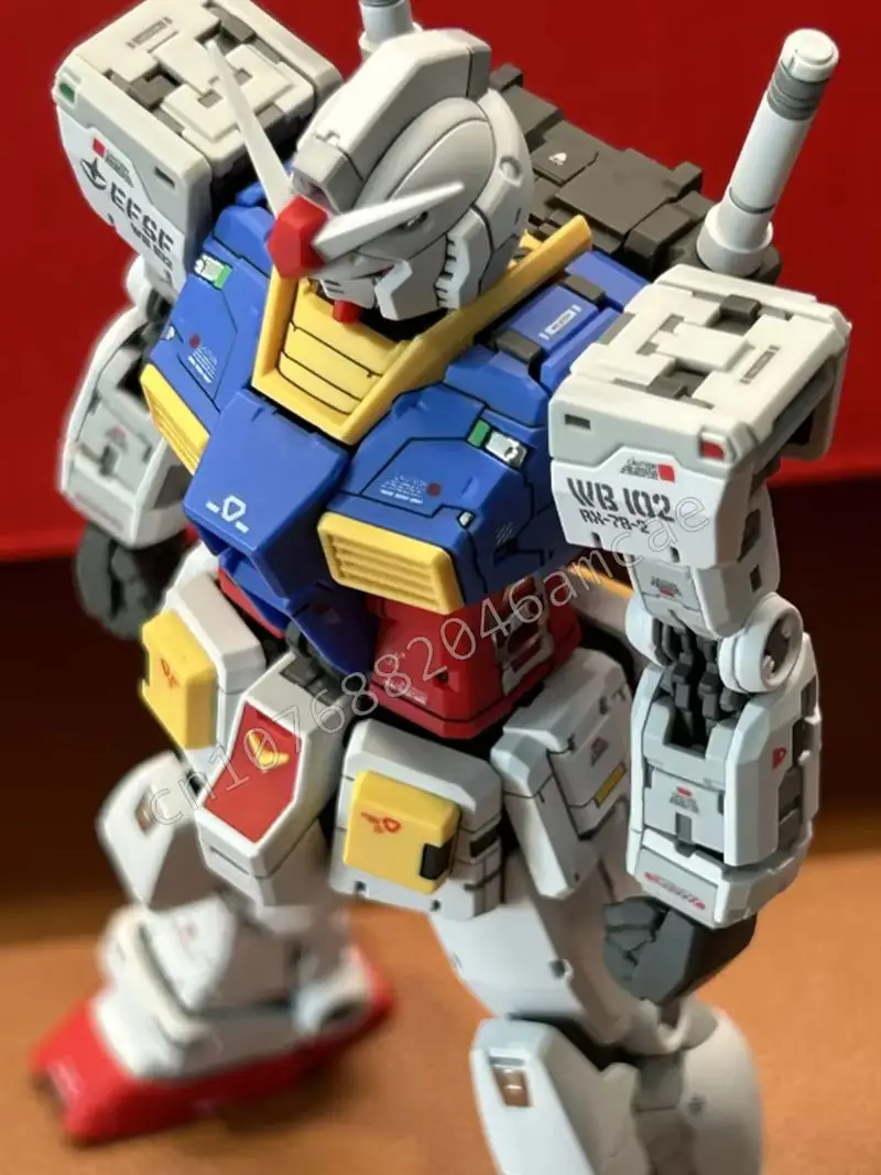 Hot Changlong 5501 Rx-78-2 Ver 2.0 Rg 1/144 Model Assemblagemodel Beweegbare gewrichten Basiskleur Collectible Robot Kits Modellen Kid Speelgoed