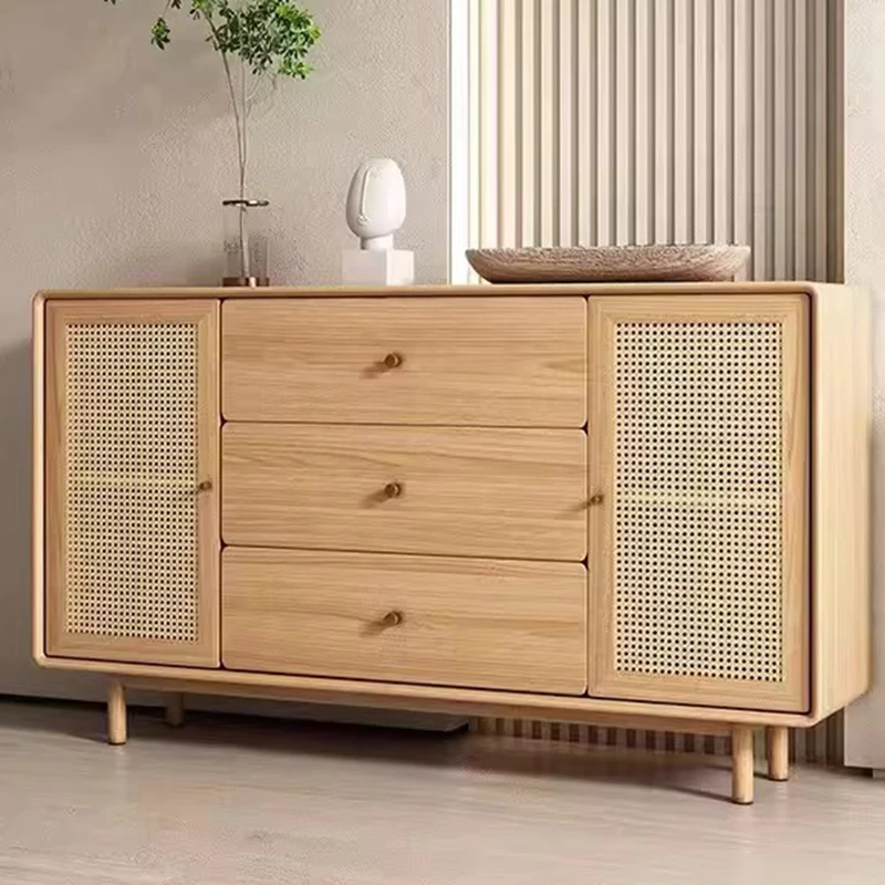 Armadi da soggiorno ad angolo nordico, armadietti per archiviazione, cassetti, armadi da soggiorno, corridoio in legno, mobili alla moda Gabinete