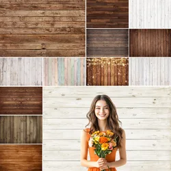 Professional Vintage Wood Vinyl Backdrop for Photography Wooden Floor Background for Photozone Photocall YouTube Videos Party