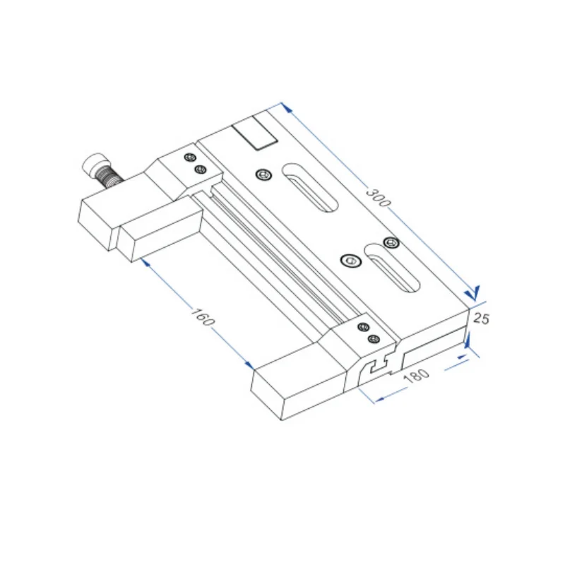 WireEDM Vise XYZ Axis Adjustable (vise and parts) VIS685