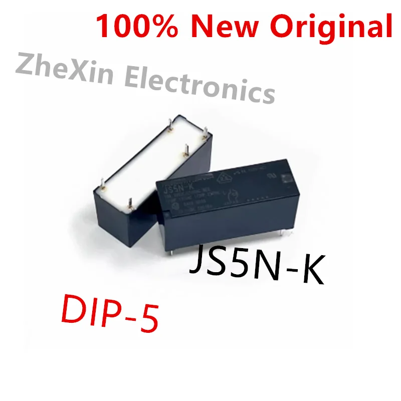 5PCS/Lot  JS5N-K 、JS12N-K 、JS24N-K   DIP-5  New original power electromechanical relay  JS-24N-K 、JS-12N-K 、JS-5N-K