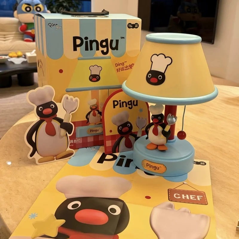 

Pingu Table Lamp Birthday Gift Girl Cute Creative Senior Ornaments Gift Box
