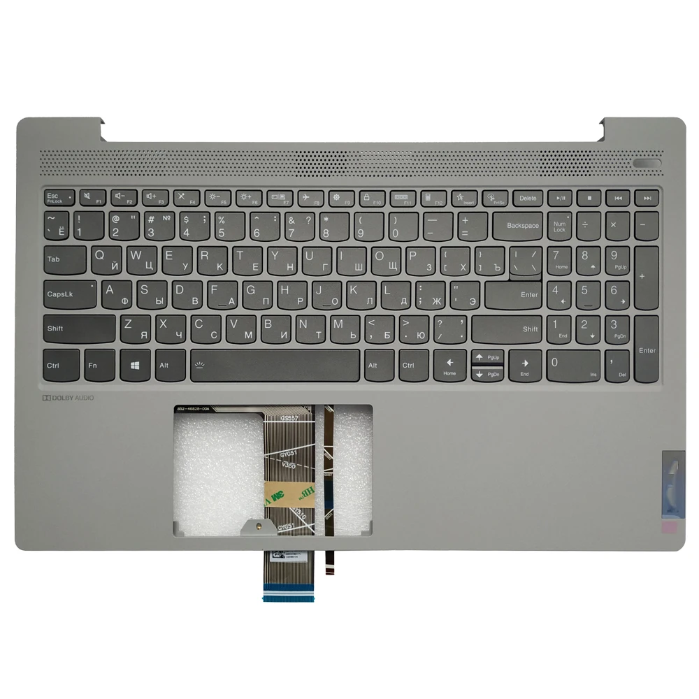 Imagem -06 - Teclado Retroiluminado para Lenovo Ideapad Nova Capa Superior fr Eua Russo Espanhol Ideapad 15iil05 15are05 15itl05 15alc05