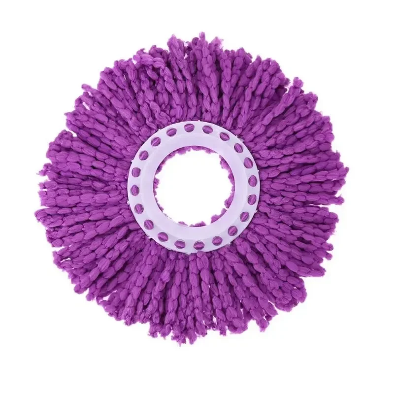 Replacement 360 Rotating Head Easy Microfiber Spinning Floor Mop Head Cleaning Cloth for Housekeeper Home Floor Cleaning Mop