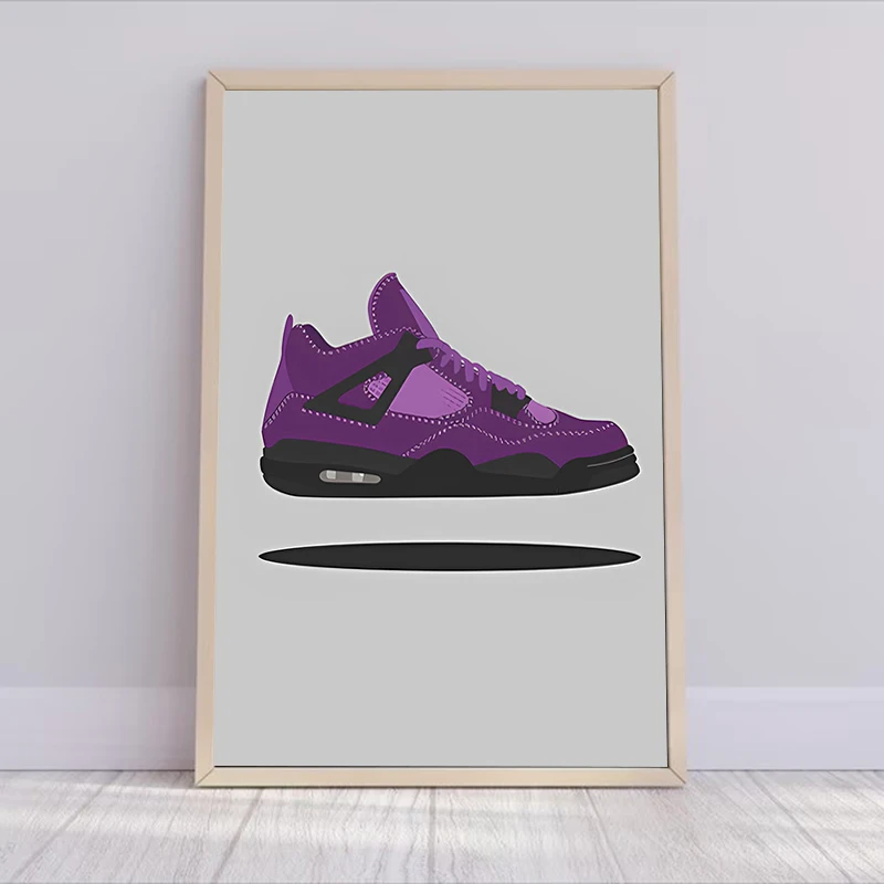 Decoration Home Decorations Luxury Brand Sneakers Poster Decoration Pictures Room Wall Art Canvas Painting Decorative Paintings