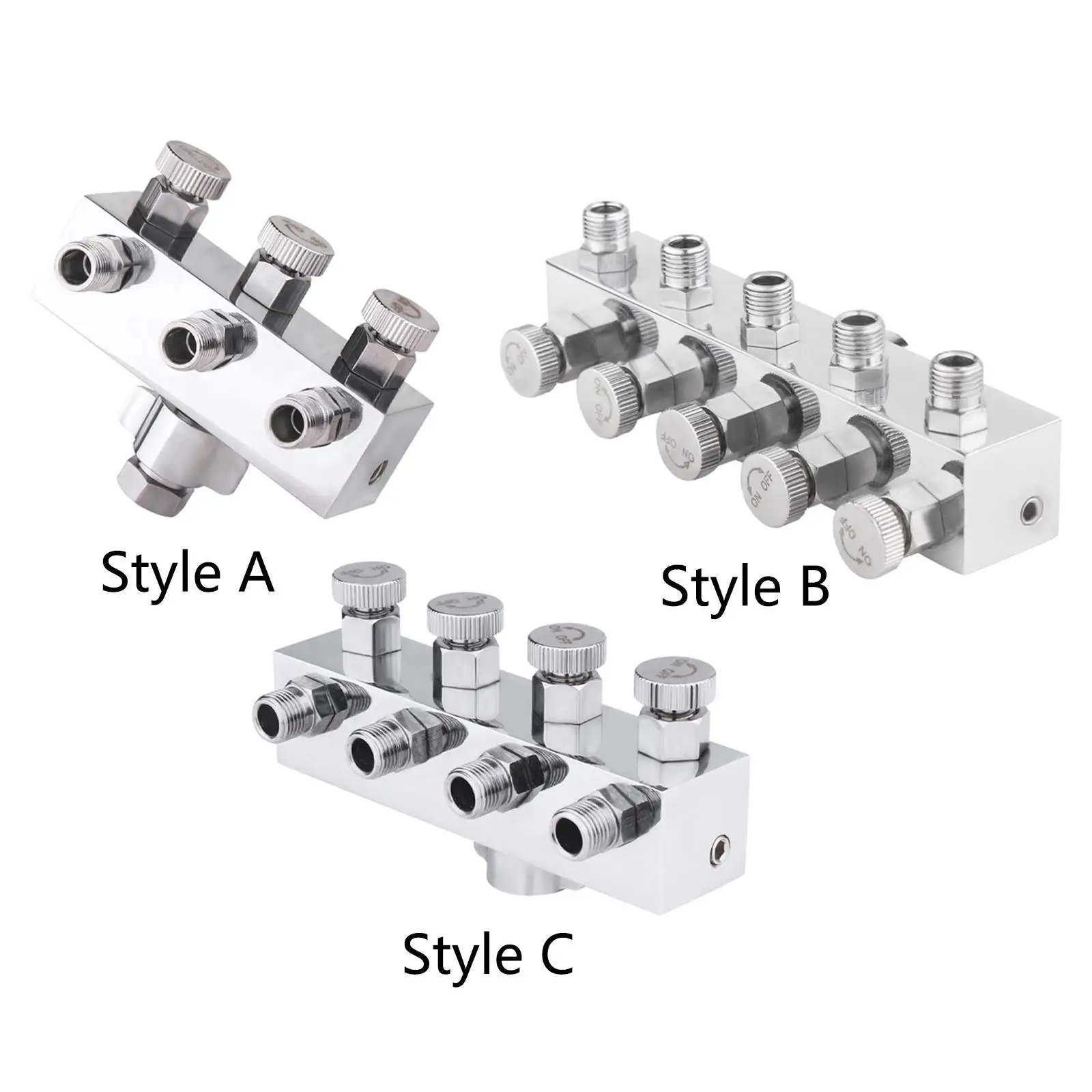 

Адаптер для аэрографа, аксессуары, сплиттер, разъем для аэрографа, Портативный Регулируемый разъем для аэрографа