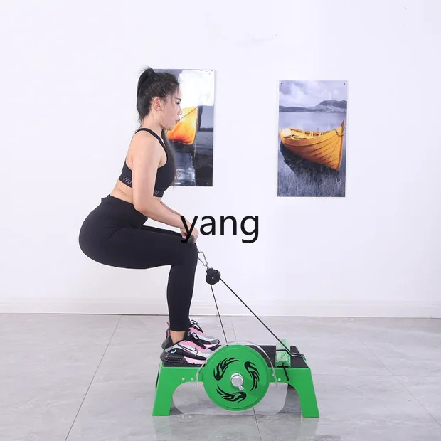 Yhl Squat Resistance Flywheel Trainer Core Strength Multifunctional Fitness Equipment