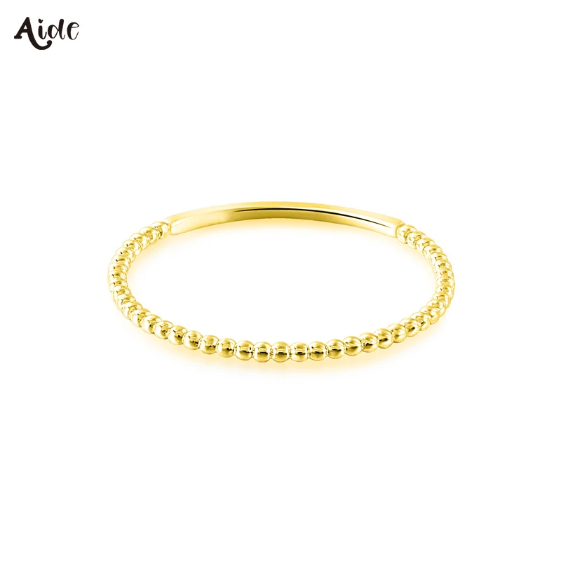 aide-presale-solid-gold-jewelry-9k-10k-14k-18k-24k-gold-rings-for-women-gift-minimalist-slim-thin-beads-circle-stackable-rings