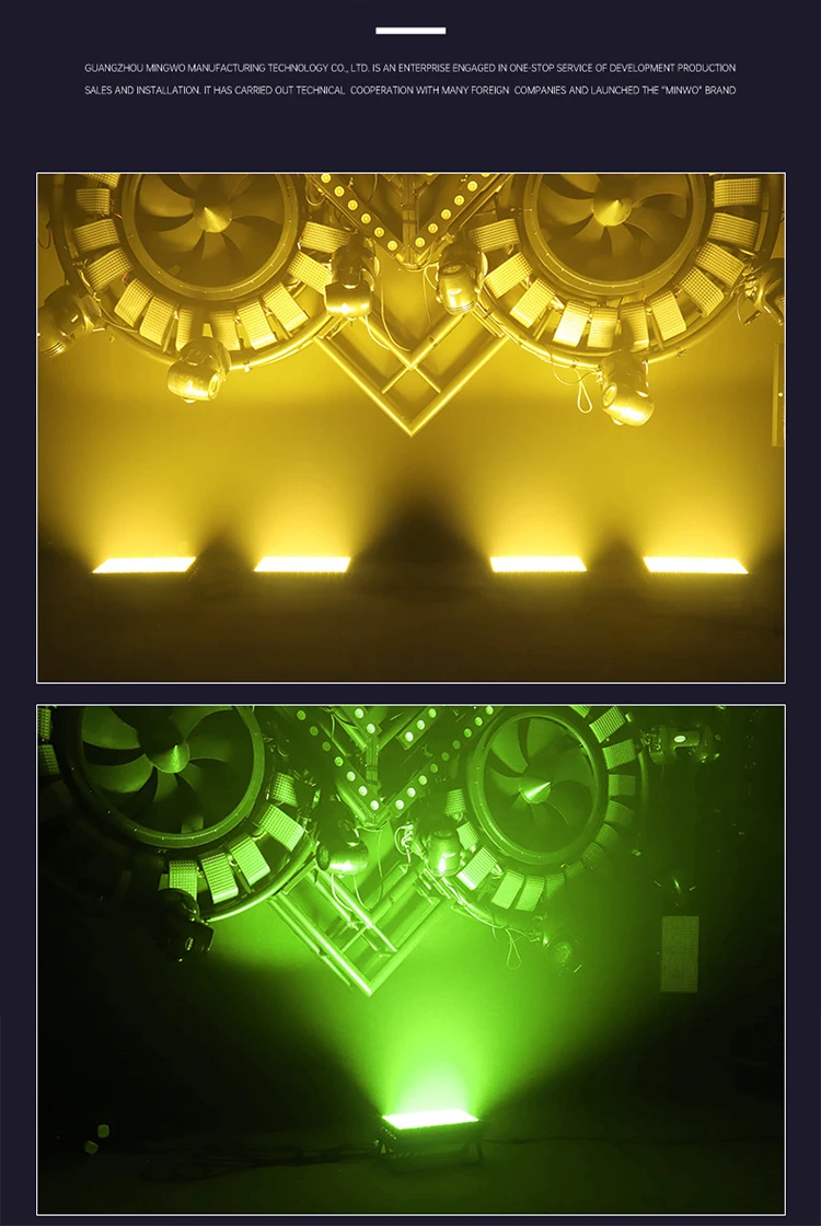 LED UV Schwarz Licht Bühne Schwarz Licht UV Flut Effekt Licht für Weihnachten Tanz DJ Disco Party Bar Flutlicht Bühne Licht – Detail 6