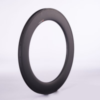 CSC Road Bike rim 28mm Wide V Shape 33/35/38/45/50/58/60mm Clincher tubeless bicycle carbon rims for Gravel bike UD matte