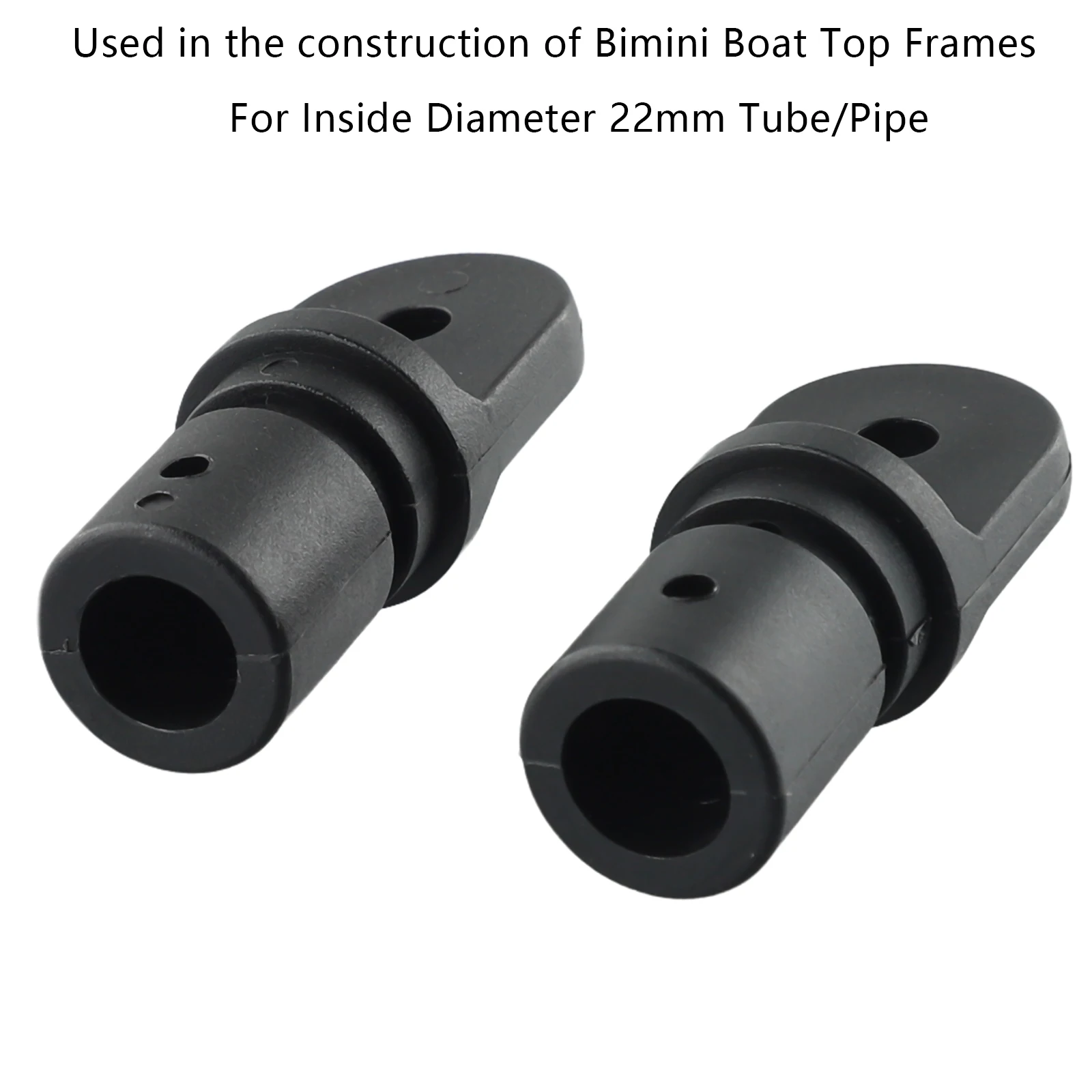 

Морская лодка Bimini Top, нейлоновая вставка, трубка, фитинг с проушиной, 2 шт., подходит для приложений для яхт и водных транспортных средств